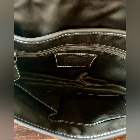 Coach Brown Signature C Ergo Flap Over Shoulder Bag - Picture 6 of 9